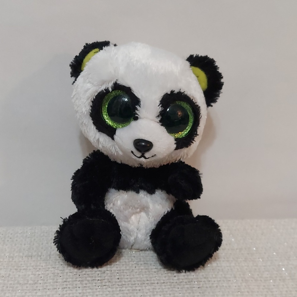 Ty Beanie Boos - BAMBOO the Panda 6" 2013 Stuffed‎ Animal Toy